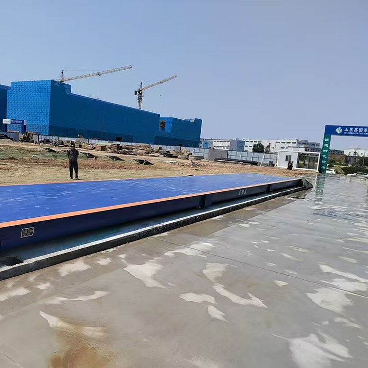 新建廠區18米地磅的案例